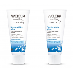 WELEDA Pâte Dentifrice Saline - 2x75ml