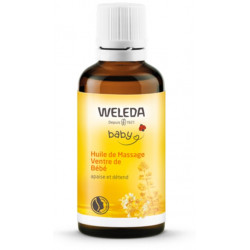 WELEDA BÉBÉ Huile de Massage Ventre de Bébé - 50ml