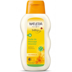 WELEDA BÉBÉ Huile de Massage Douceur au Calendula - 200ml