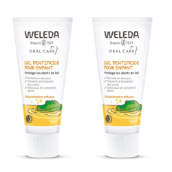 WELEDA Gel Dentifrice pour Enfance - 2x50ml