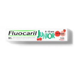 FLUOCARIL JUNIOR DENTIFRICE Enfant 6-12 ans Gel Fruits Rouges