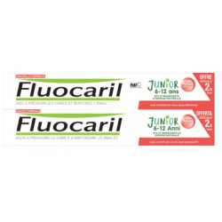 FLUOCARIL JUNIOR DENTIFRICE Enfant 6-12 ans Gel Fruits Rouges -