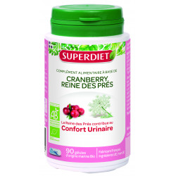 SUPERDIET Cranberry et Reine des Prés BIO - 90 Gélules