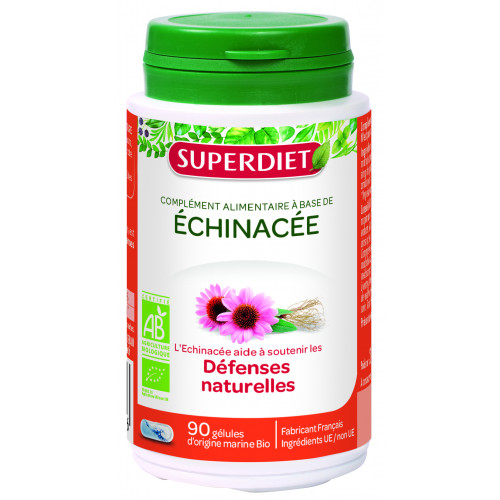 SUPERDIET Échinacée BIO - 90 Gélules