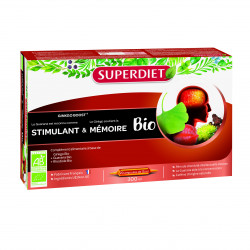 SUPERDIET Ginkgo Boost BIO - 20 Ampoules de 15ml