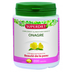 SUPERDIET Huile d'Onagre - 200 Capsules