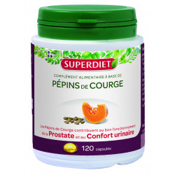 SUPERDIET Huile de Pépin de Courges - 120 Capsules