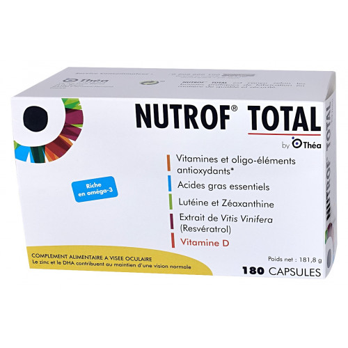 NUTROF TOTAL - 180 Capsules