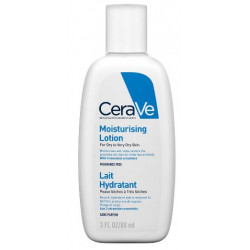 CERAVE Lait Hydratant visage et corps peaux sèches - 88ml