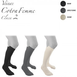 CHAUSSETTES DE CONTENTION Veinax Coton Femme Classe 2 DONJOY