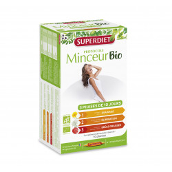 SUPERDIET Protocole Minceur BIO - 30 Ampoules de 15ml