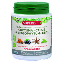 SUPERDIET Quatuor Articulations BIO Curcuma, Cassis, Ortie