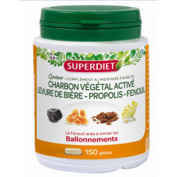 SUPERDIET Quatuor Fenouil Ballonnement BIO - 150 Gélules