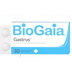 BIOGAIA GASTRUS - 30 Comprimés à croquer