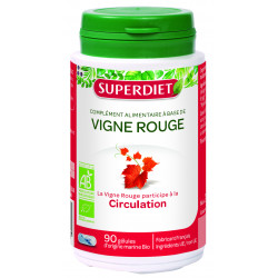 SUPERDIET Vigne Rouge BIO - 90 Gélules