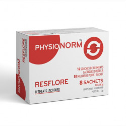 PHYSIONORM RESFLORE Ferments Lactiques - 8 Sachets