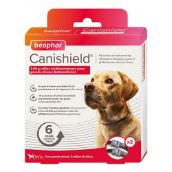 BEAPHAR CANISHIELD Collier Grands Chiens 2 unités