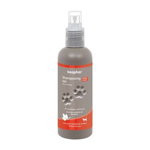 BEAPHAR Shampooing Sec premium pour chat & chaton 200ml