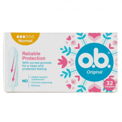 O.B. ORIGINAL Tampons Normal - 32 tampons