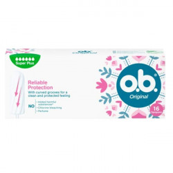 O.B. ORIGINAL Tampons Super Plus - 16 Tampons