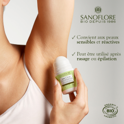 SANOFLORE DÉODORANT 24h Roll-On Citrus BIO - 2x50ml