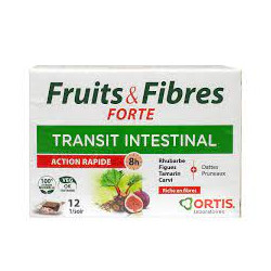 ORTIS FRUITS & FIBRES FORTE Transit Intestinal - 120g