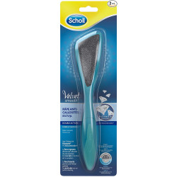 SCHOLL Velvel Smooth Râpe Anti-Callosités Cristaux de Diamants