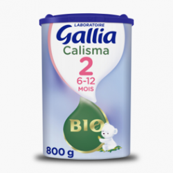 GALLIA CALISMA BIO 2 Lait Bébé 2e Age - 800g