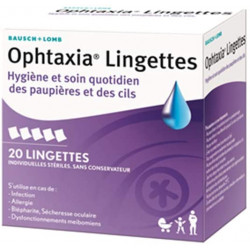 BAUSCH + LOMB OPTHAXIA Hygiène Et Soin Des Paupières Et Des