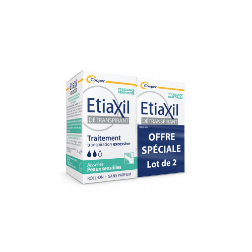 ETIAXIL DETRANSPIRANT Transpiration excessive Peaux Sensibles -