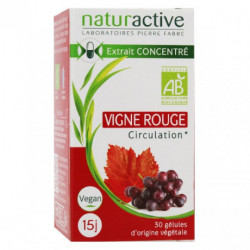 NATURACTIVE RED VINE Circulation - 30 Capsules