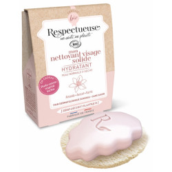 RESPECTUEUSE Nettoyant Visage Hydratant Solide BIO Peaux