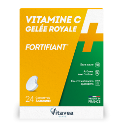 VITAMINE C + Gelée Royale - 24 Comprimés