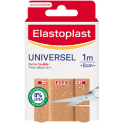 ELASTOPLAST Pansements Universel - 10 Bandes à découper 10 x 8