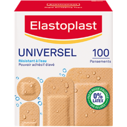 ELASTOPLAST Pansement Universel 100 pansements - 4 formats