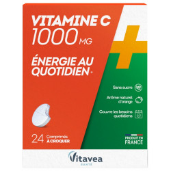 VITAVEA VITAMINE C 1000mg Energie au Quotidien - 24 comprimés à