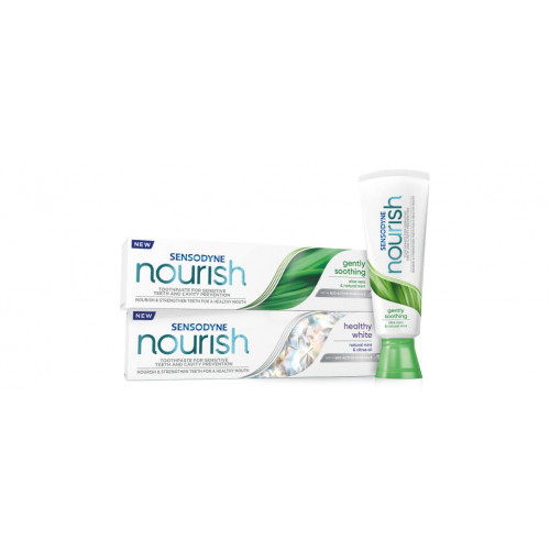 SENSODYNE NOURISH Dentifrice Protection Apaisante Gout Menthe -