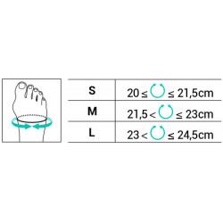 EPITACT ORTHÈSE JOUR HALLUX VALGUS / OIGNON - Taille S