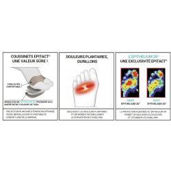 EPITACT COUSSINETS PLANTAIRES - Taille L