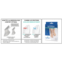 EPITACT CORS INTERDIGITAUX / ŒIL DE PERDRIX Séparateurs Taille L