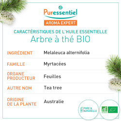 PURESSENTIEL HUILE ESSENTIELLE Tea Tree BIO - 10ml