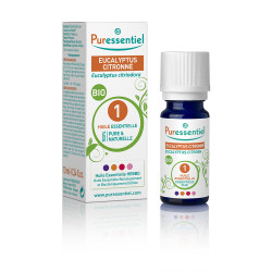 PURESSENTIEL HUILE ESSENTIELLE Eucalyptus Citronné BIO - 10ml