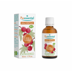 PURESSENTIEL HUILE VÉGÉTALE Ricin BIO - 50ml