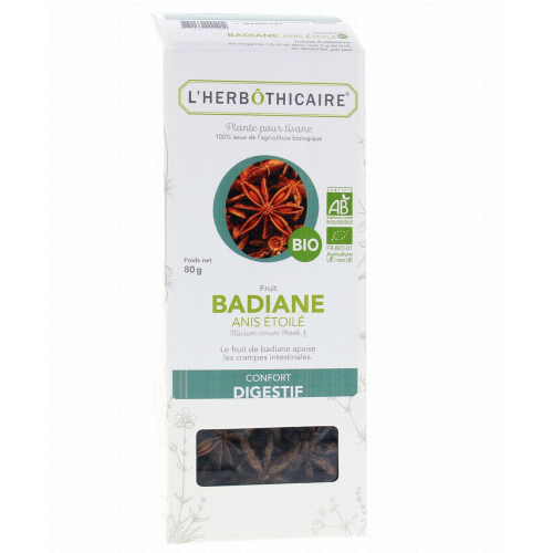 L'HERBÔTICAIRE TISANE Badine star anise - 80g