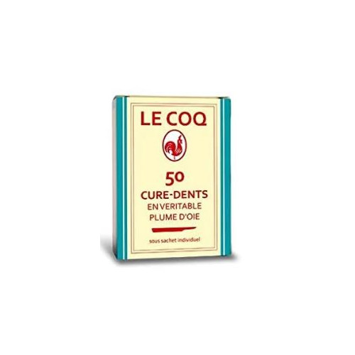 LECOQ CURE-DENT PLUME D'OIE - 50 Cure-Dents