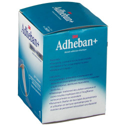 ADHEBAN + BANDE ELASTIQUE ADHESIVE 10CMx2,5M