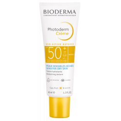 BIODERMA PHOTODERM Crème Peaux Sensibles Sèches Invisible SPF