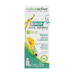 NATURACTIVE Sirop Aux Essences Toux Sèche & Grasse - 120ml