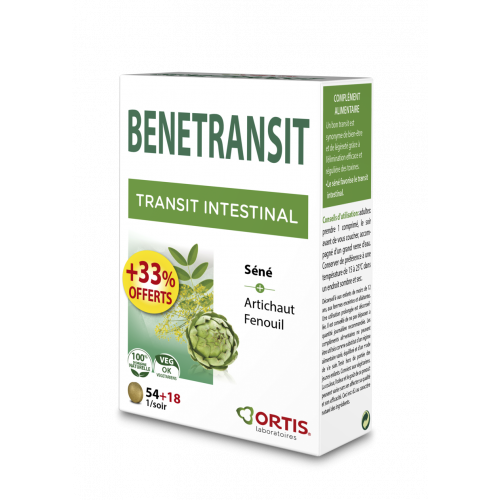 ORTIS TRANSIT BENETRANSIT - 54+18 Comprimés