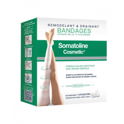 SOMATOLINE REMODELANT & DRAINANT KIT BANDAGES